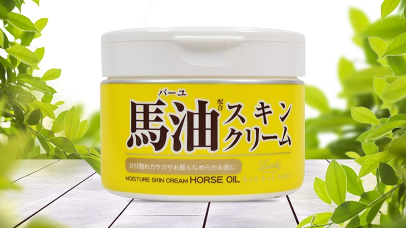 Kem Dưỡng ẩm Trắng Da Cosmetex Roland Loshi Cream Horse Oil 220g